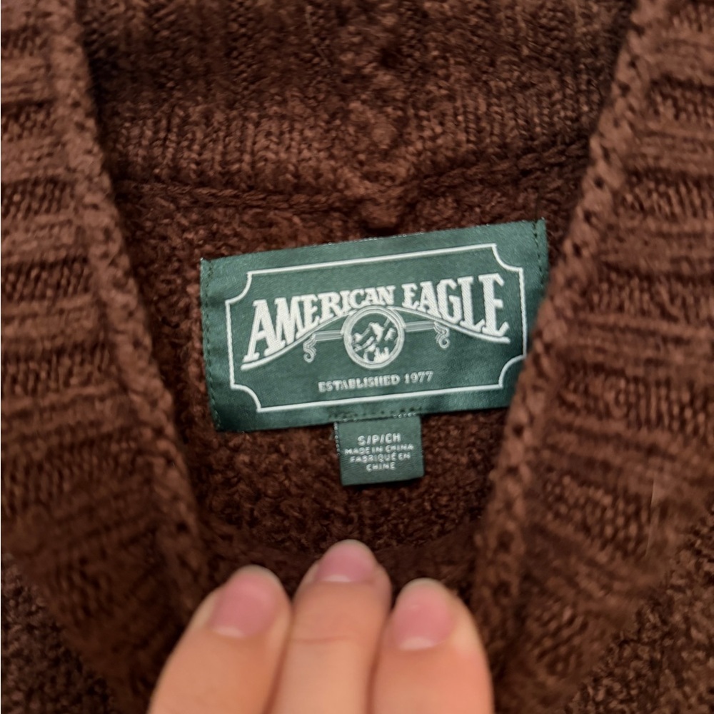 American Eagle Outfitters Brown Patchwork Turtlen… - image 2